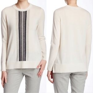 Vince Regimentak stripe cashmere sweater
